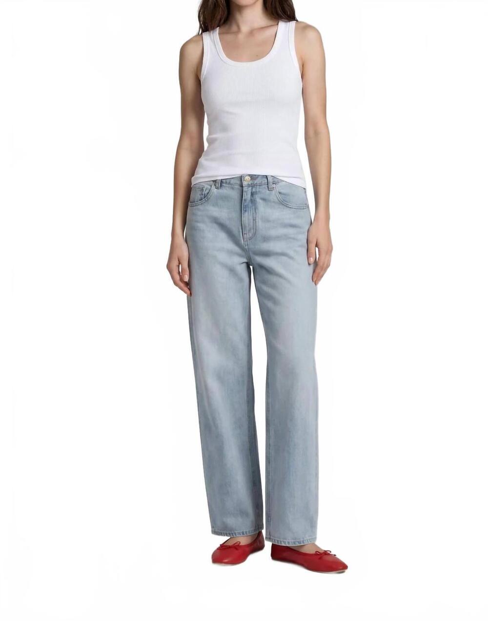 NEW IT IS WELL L.A. ribbed tank top in salt